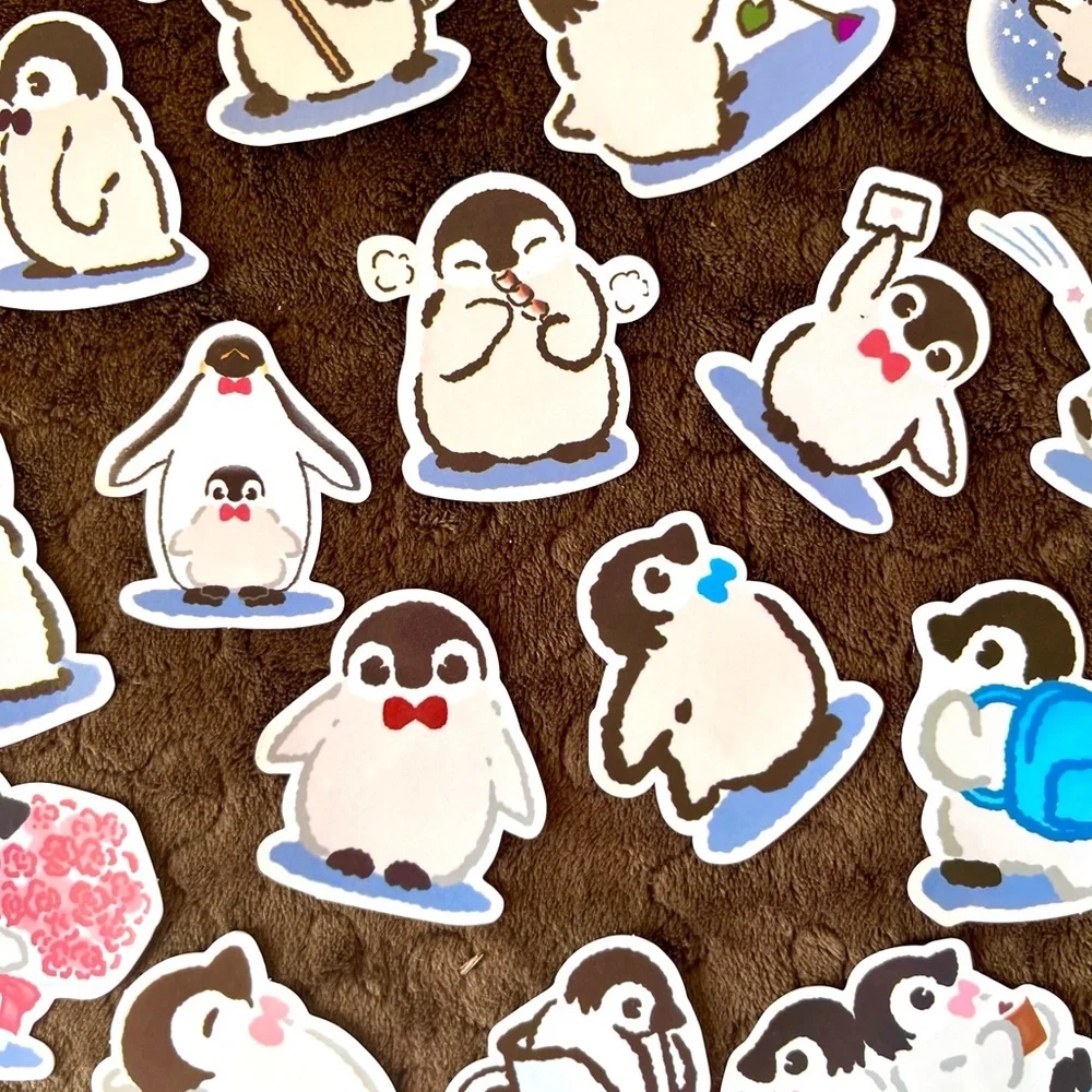 Cute Penguin Sticker Sets